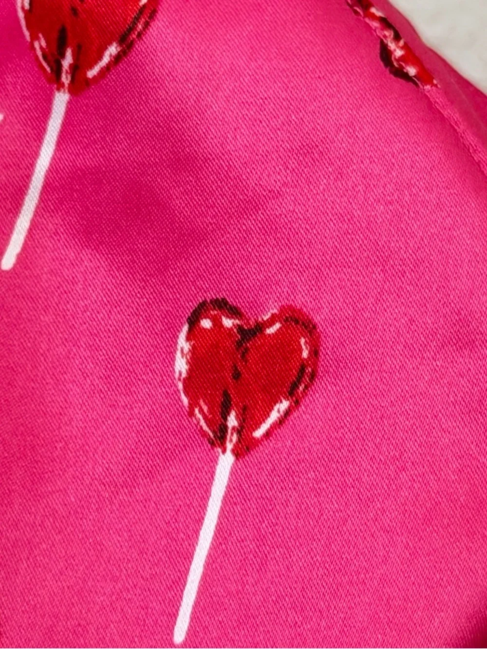 Victoria's Secret Hot Pink Cherry-Print Triangle Bralette - Picture 5 of 16